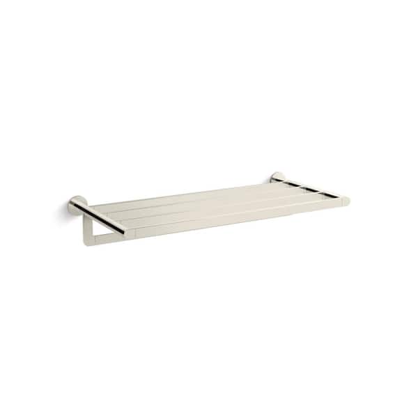 KOHLER Composed 24 in. Guest Towel Holder in Vibrant Polished Nickel