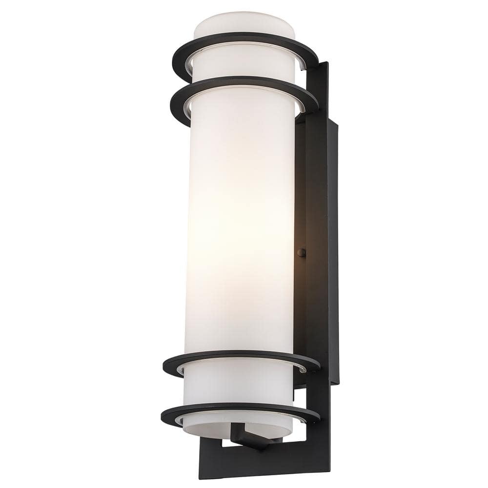 16.25" Black Bronze Dimmable Wall Sconce