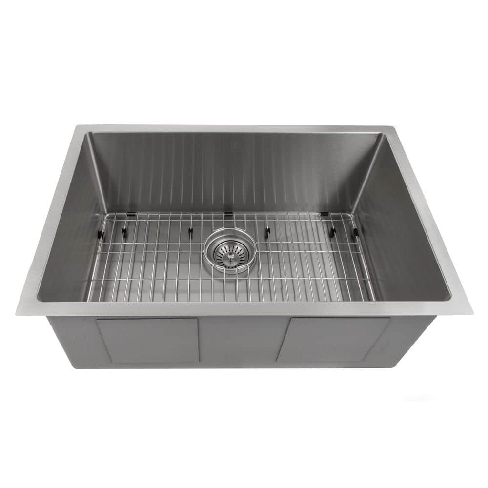 Meribel 30" Stainless Steel Freestanding Single Bowl Kitchen Sink