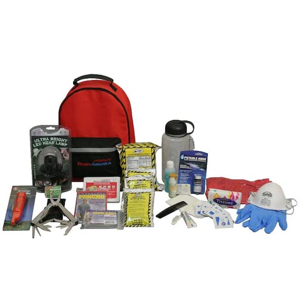 Ready America 4-Person 3-Day Deluxe Emergency Kit With