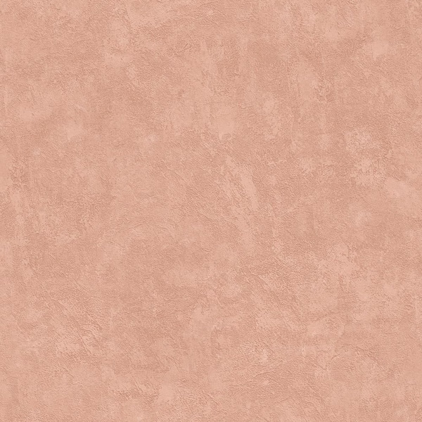 Faux Waxed Texture Terracotta Wallpaper Sample