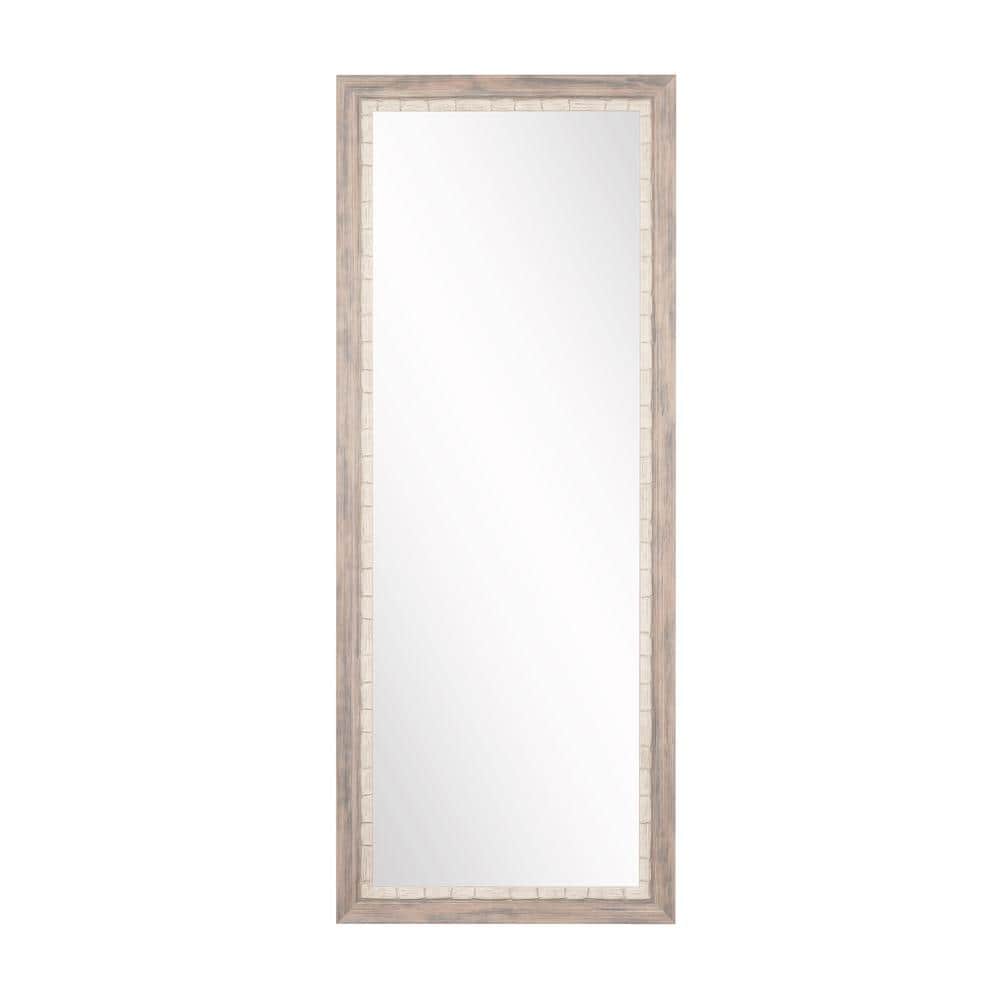 BrandtWorks 25.5 in. W x 70.5 in. H Weathered Beach Wall Mirror BM023NM
