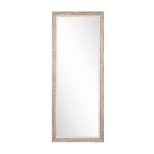 25.5 in. W x 70.5 in. H Weathered Beach Wall Mirror