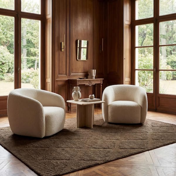 Julina Trellis Bohemian Wool Area Green 8 ft. x 10 ft. Indoor Area Rug