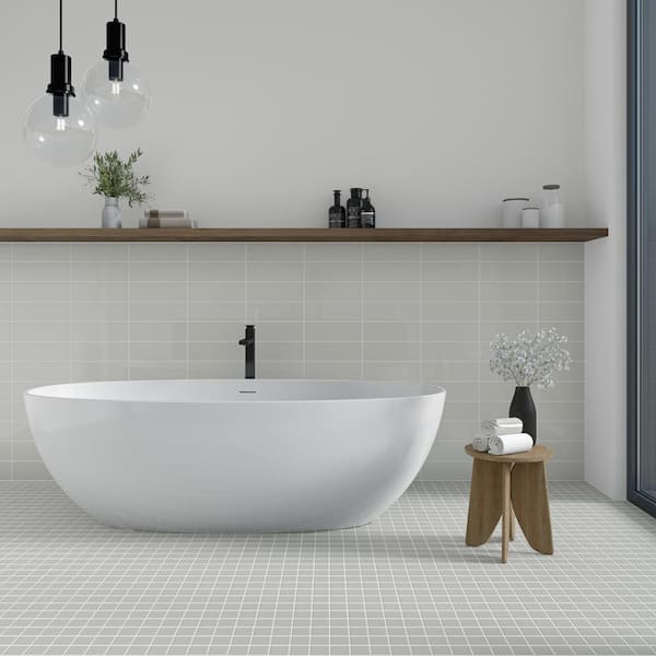Quarry Ashen Flash 8 in. x 8 in. Ceramic Floor and Wall Tile (11.11 sq. ft. / case)