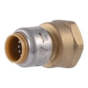 Max 1/2 in. Push-to-Connect x 3/4 in. FIP Brass Adapter Fitting