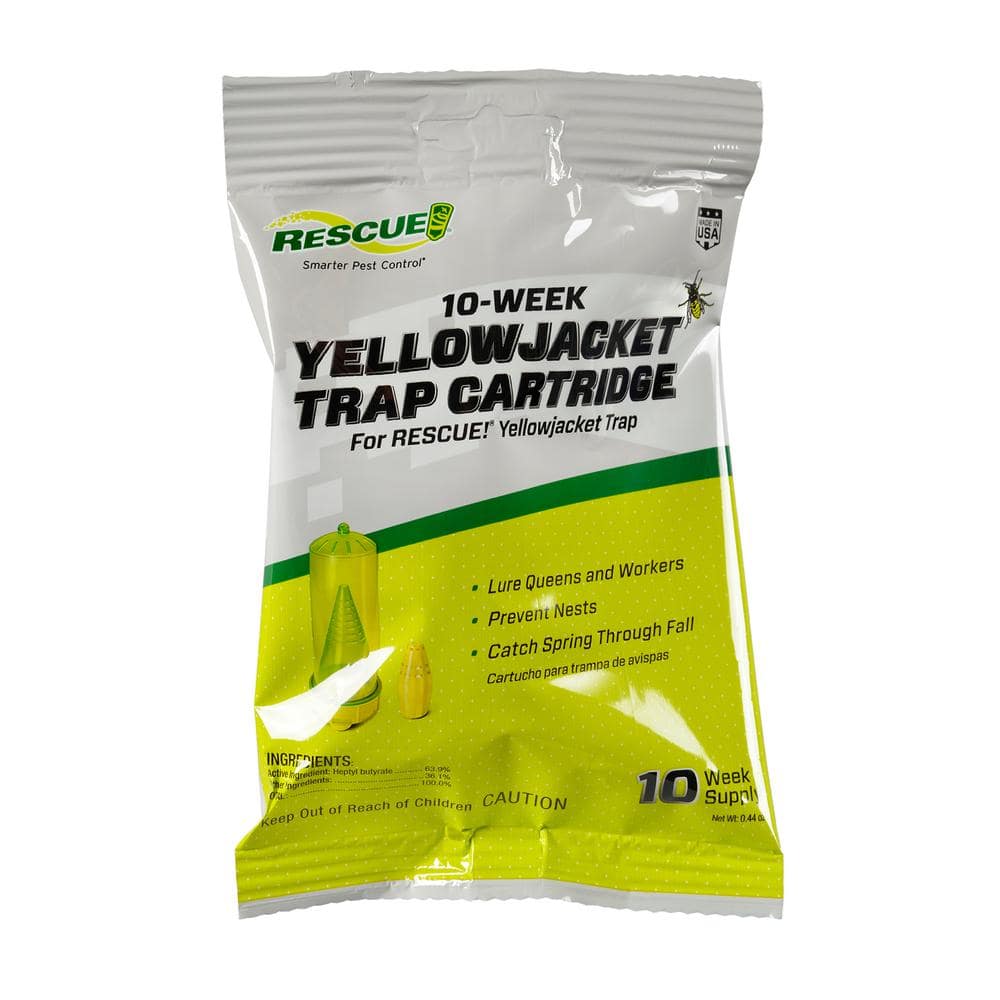 Outdoor Disposable Yellow Jacket Trap West, Bundle of 2