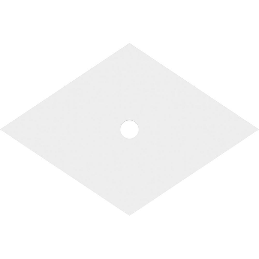 28" Diamond Architectural PVC Contemporary Ceiling Medallion