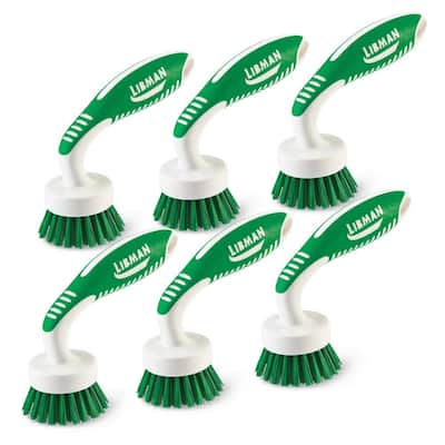 McDILS Brush Set Pack - 004 4 in 1 Pack Kitchen Cleaning Brush Set, Dish Brush for Cleaning, Kitchen Scrub Brush&Bendable Clean Brush&Groove Gap Brush