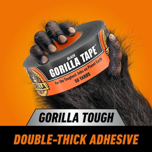 50 yds. Black Duct Tape