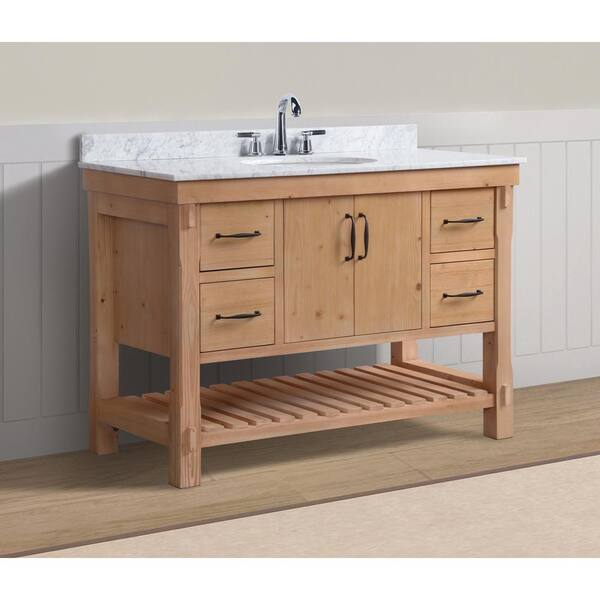Ari Kitchen And Bath Marina 48 In, Driftwood Bathroom Vanity 48