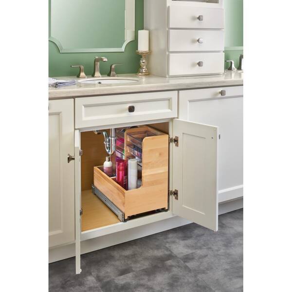 Preconfigured Bathroom Vanity Organizer Drawer