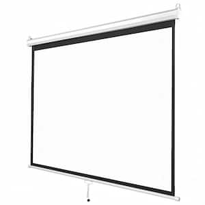 72 in. Manual Pull-Down Projector Screen (Diagonal 4:3)