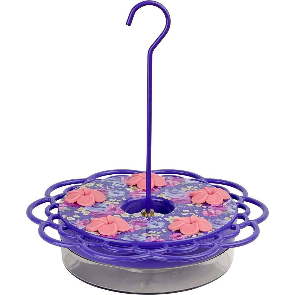 Petunia Passion Plastic Decorative Dish Hummingbird Feeder 13 oz price history on PriceWatchPro
