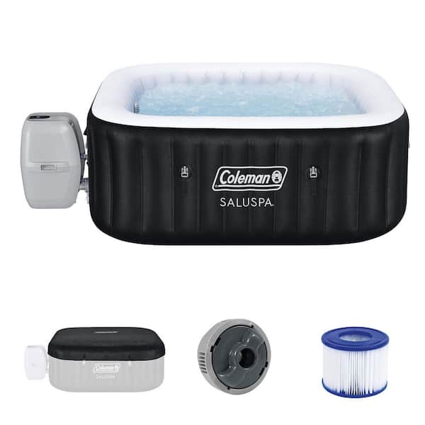 Hawaii 6-Person Air Jet Inflatable Hot Tub w/EnergySense Cover, 71"x28"