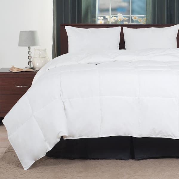 Lavish Home Overfilled White Down Alternative King Comforter