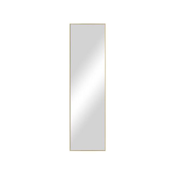 18 In. W X 63 In. H Rectangular Aluminum Framed Wall Mount Or Floor 