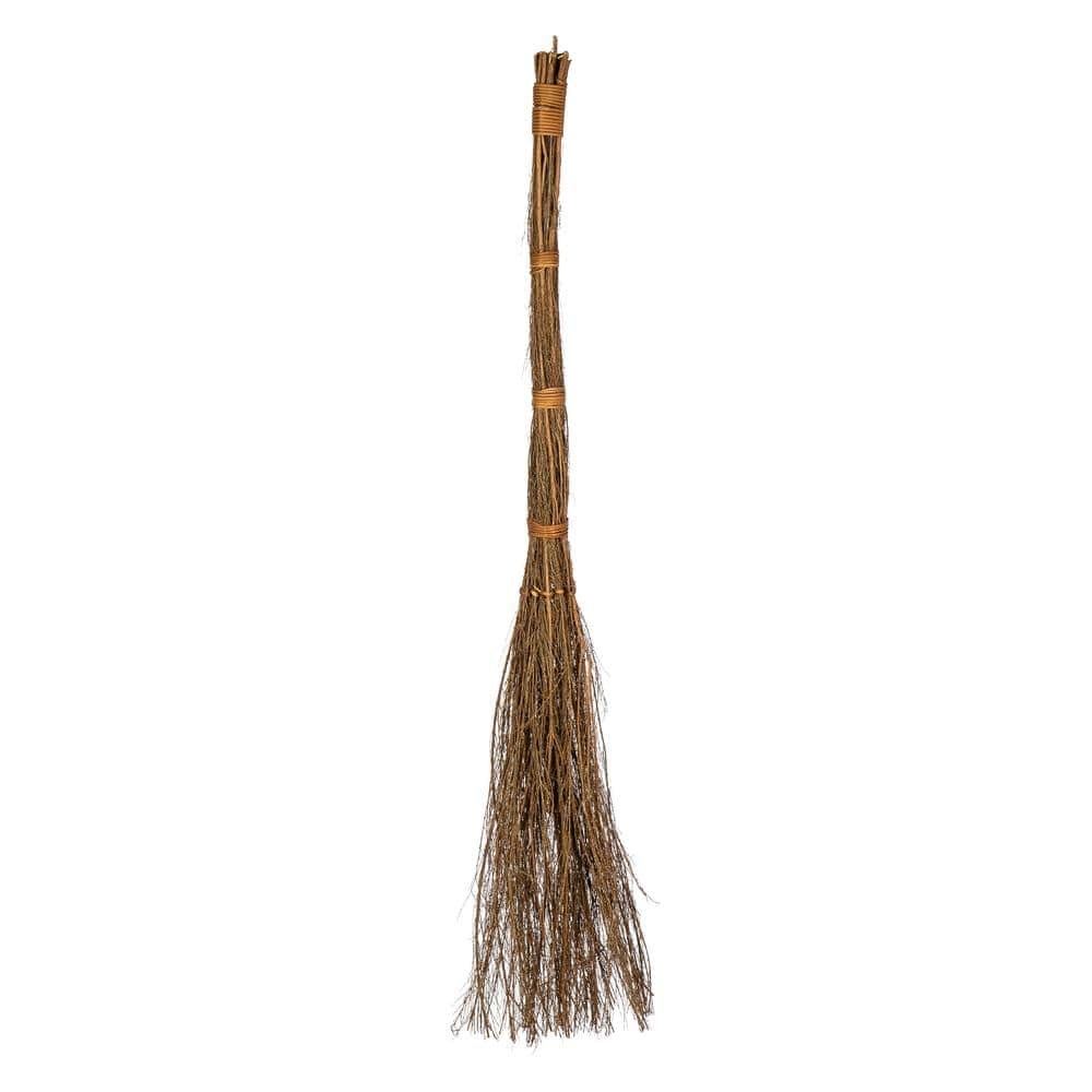 Bindle & Brass 36 in. Scented Cinnamon Broom BB3-333798 - The Home Depot