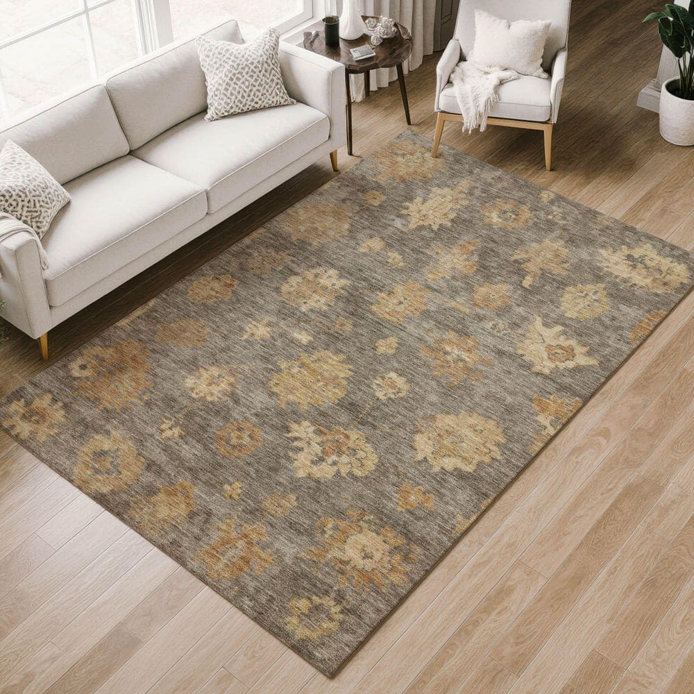 Chantille Machine Washable Indoor/Outdoor Abstract ACN2305 Taupe 9 ft. x 12 ft. Area Rug price history on PriceWatchPro