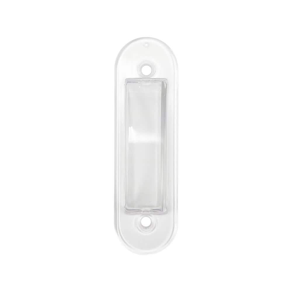 Clear Plastic Toggle Switch Guards for Wall Plates (2-Pack)
