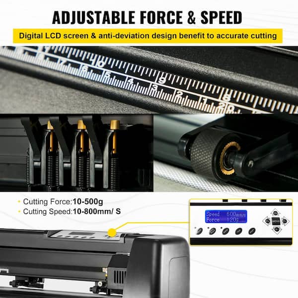 SVOPES Vinyl Cutter Plotter Machine, 53 in., 1350 mm, Signmaster