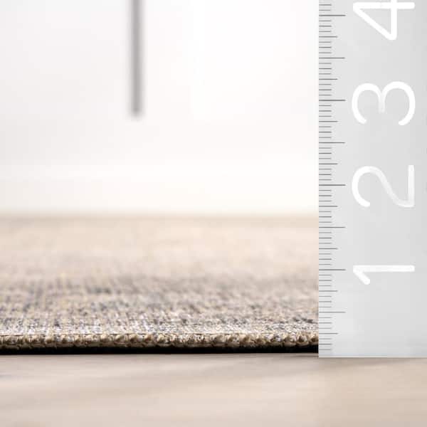 Hillstone Collection Traditional Vintage Medallion Else Dark Beige 10 ft. x 13 ft. Area Rug