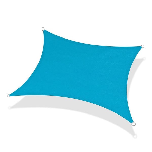 SHADE SAIL❤️未使用 12 ft. x 16 ft. Silver Grey Rectangle Sun Shade Sail L08LMWTKMT