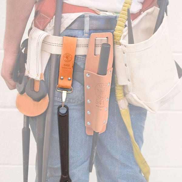 3 in. Leather Snap Loop