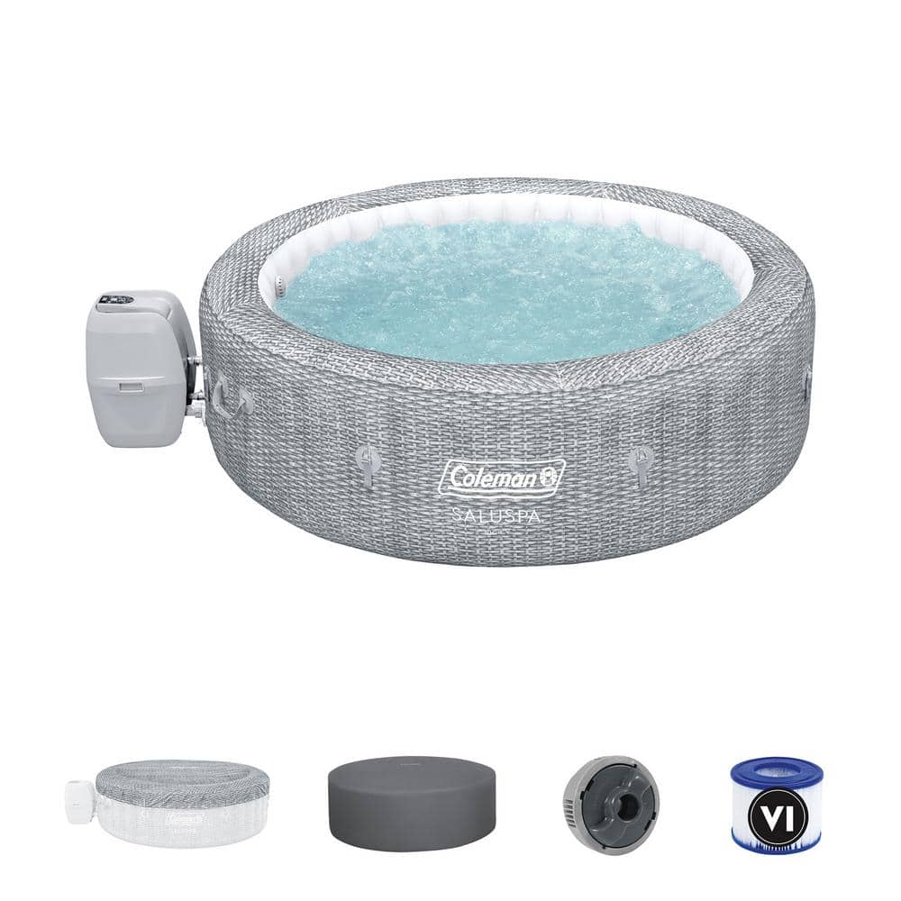7-Person 180-Jet Inflatable Hot Tub