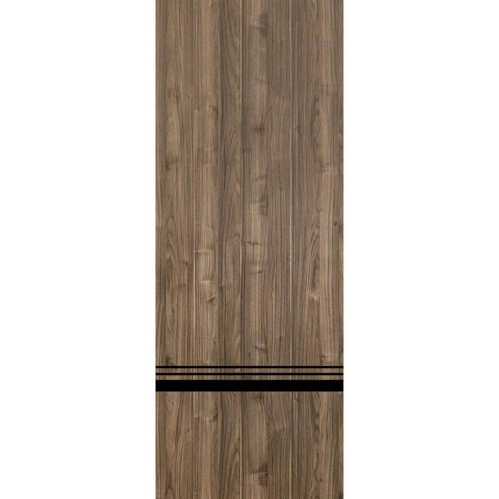 24 in. x 80 in. Solid Wood with Honeycomb Walnut Color Interior Door Slab price history on PriceWatchPro