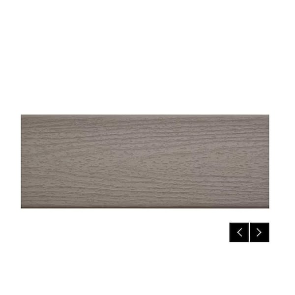 Trex 1 x 6-20 ft. Composite Deck Board-Tide Pool Grooved Edge