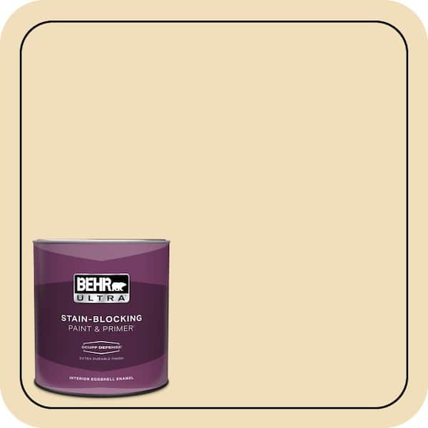 BEHR ULTRA 1 qt. #M320-3 Brushstroke Extra Durable Eggshell Enamel Interior Paint & Primer