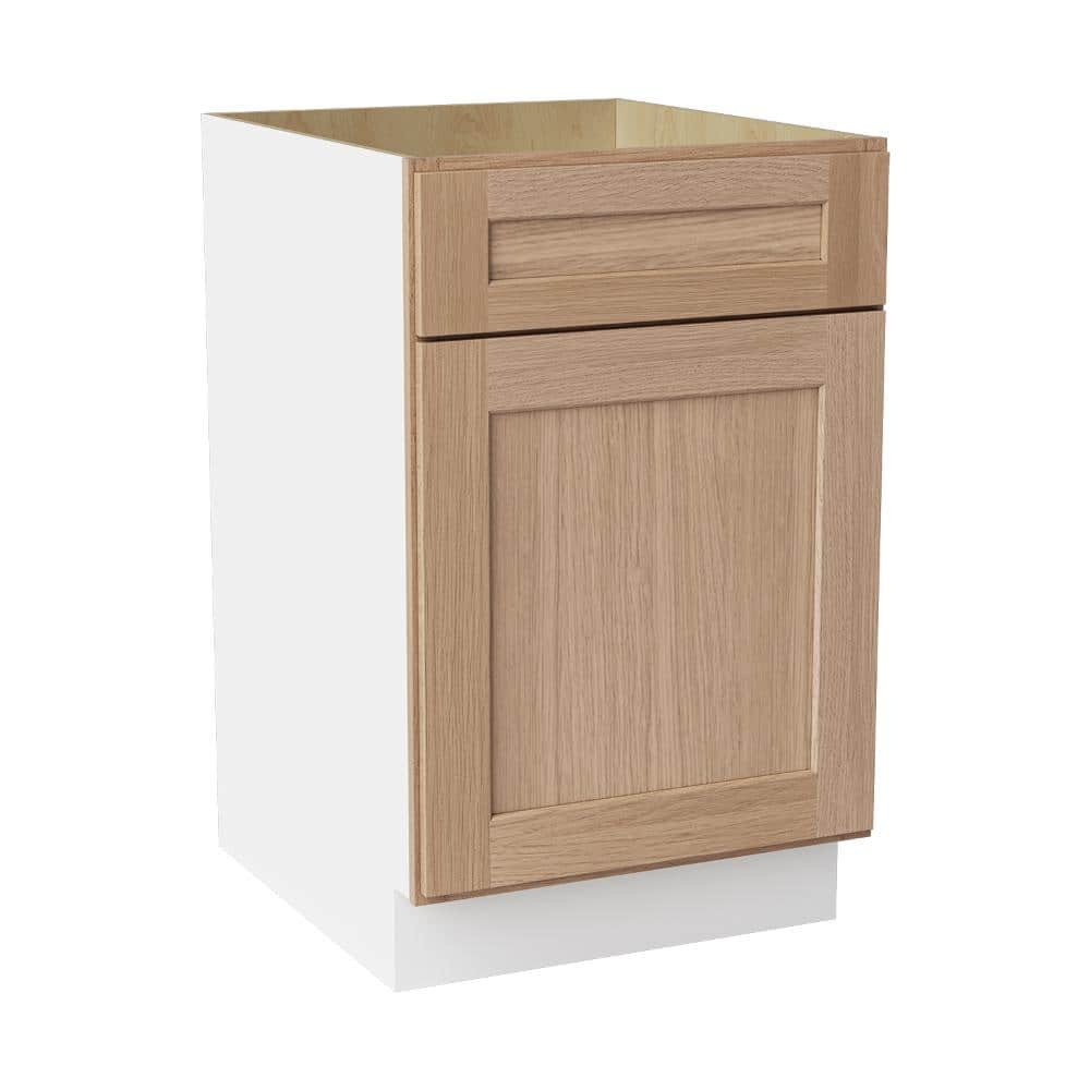 21 in. W x 24 in. D x 34.5 in. H Ready to Assemble Solid Wood Shaker Base Kitchen Cabinet in Oak price history on PriceWatchPro