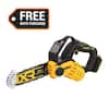 DEWALT 20-Volt MAX 8 in. Brushless Cordless Battery Powered Pruning Mini Chainsaw (Tool Only) DCCS623B