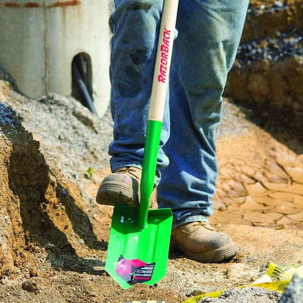 48 in. Wood Handle Trenching Shovel