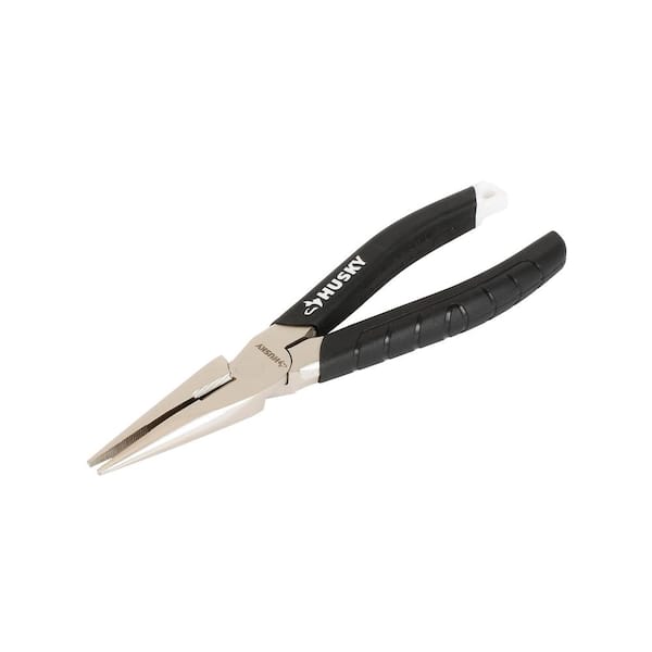 Husky 8 in. L Nose Pliers 90948 - The Home Depot