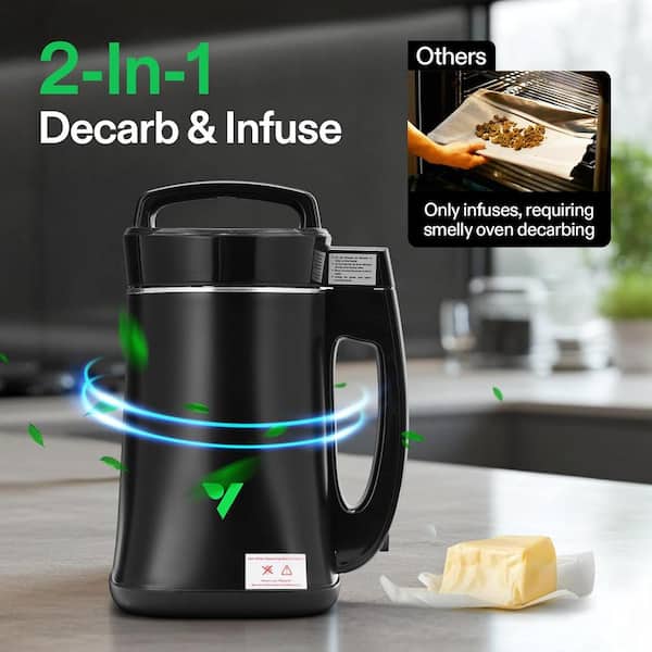 Machine à infusion d'huile et de beurre à base de plantes pour grands lots – Décarboxylateur