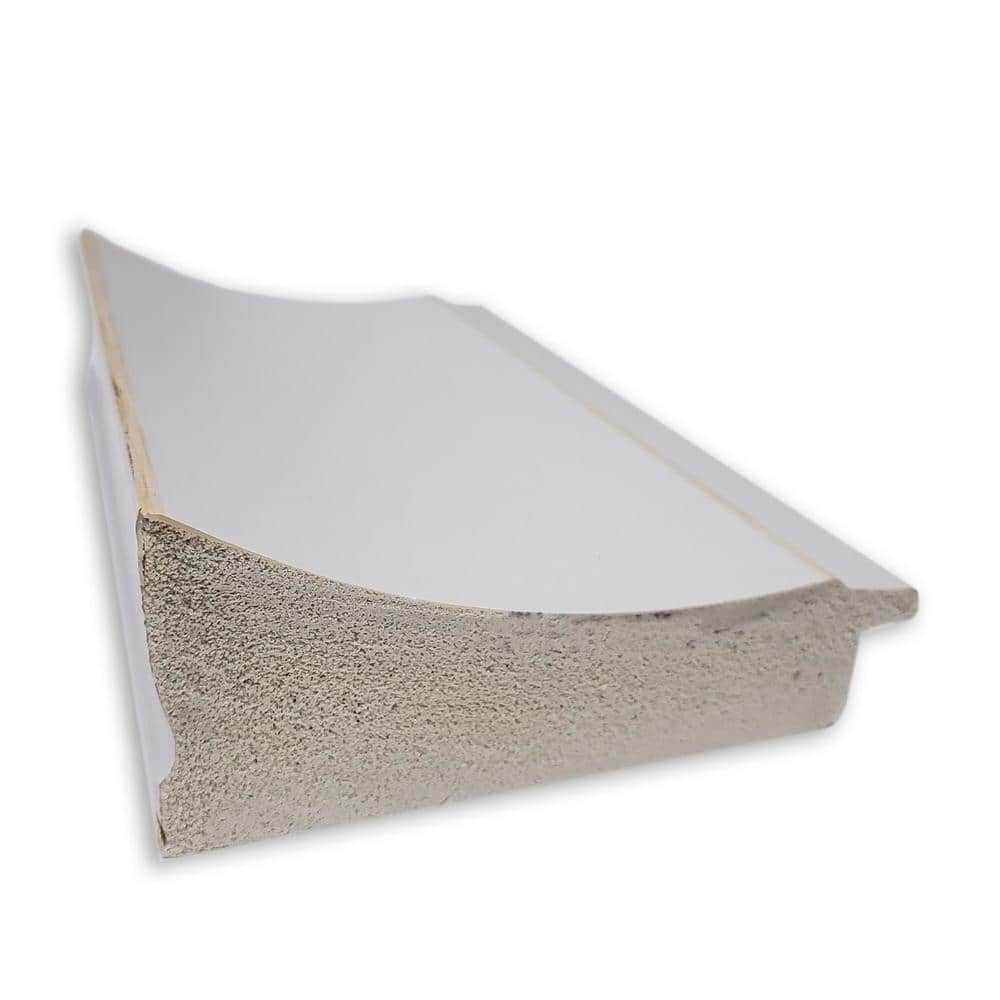 Elegant Soft White Full-Length Rectangular Wood Mirror with Silver Highlights