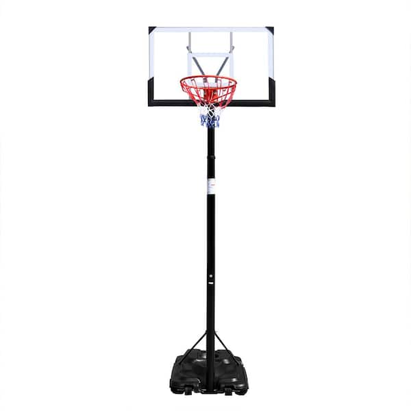 Winado 7 ft. to 10 ft. H Adjustable Basketball Hoop for Indoor