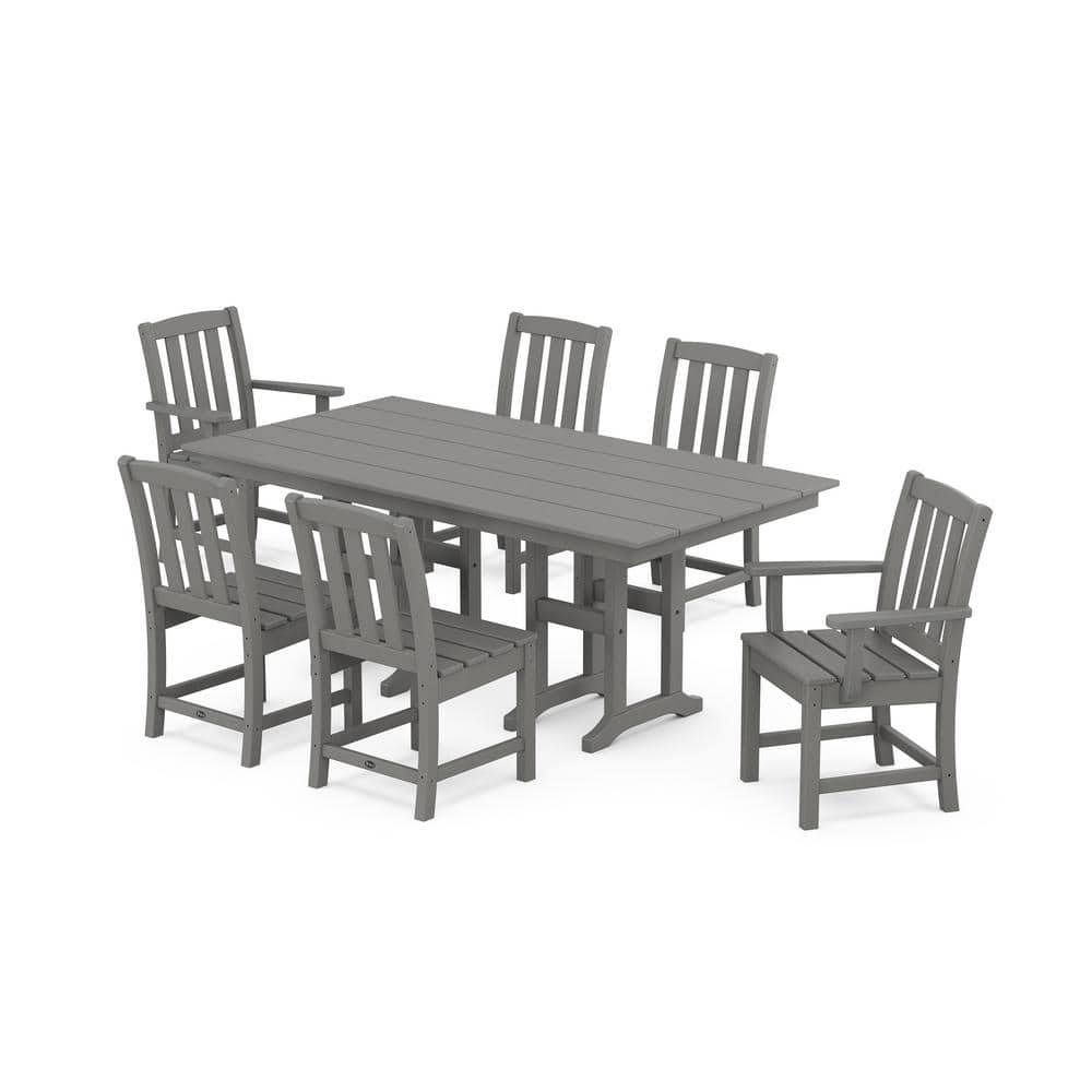 Trex Outdoor Furniture Cape Cod Stepping Stone 7Piece Farmhouse