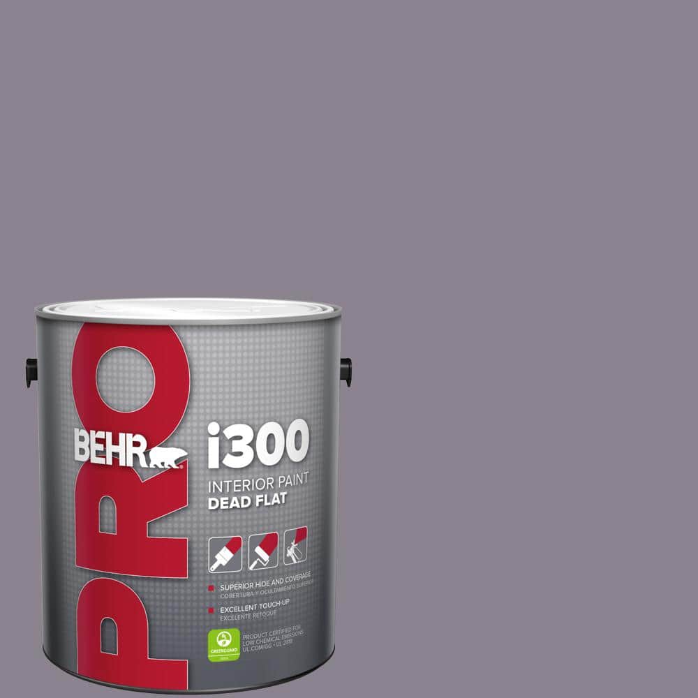 1 gal. #670F-5 Gothic Amethyst Dead Flat Interior Paint price history on PriceWatchPro
