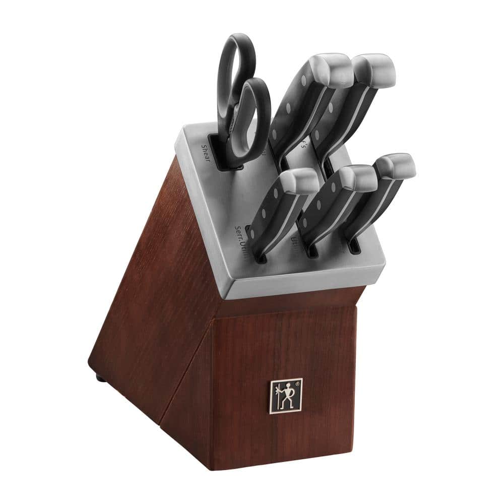 Statement 7-Piece Self-Sharpening Knife Block Set