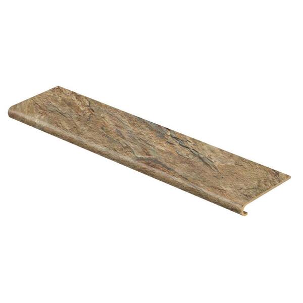 Cap A Tread Red Rock 47 in. Long x 12-1/8 in. W x 1-11/16 in. T Vinyl to Cover Stairs 1 in. Thick