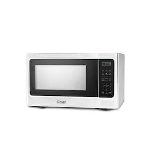 20.4 in. Width 1.3 cu.ft. White 1000-Watt Countertop Microwave Oven