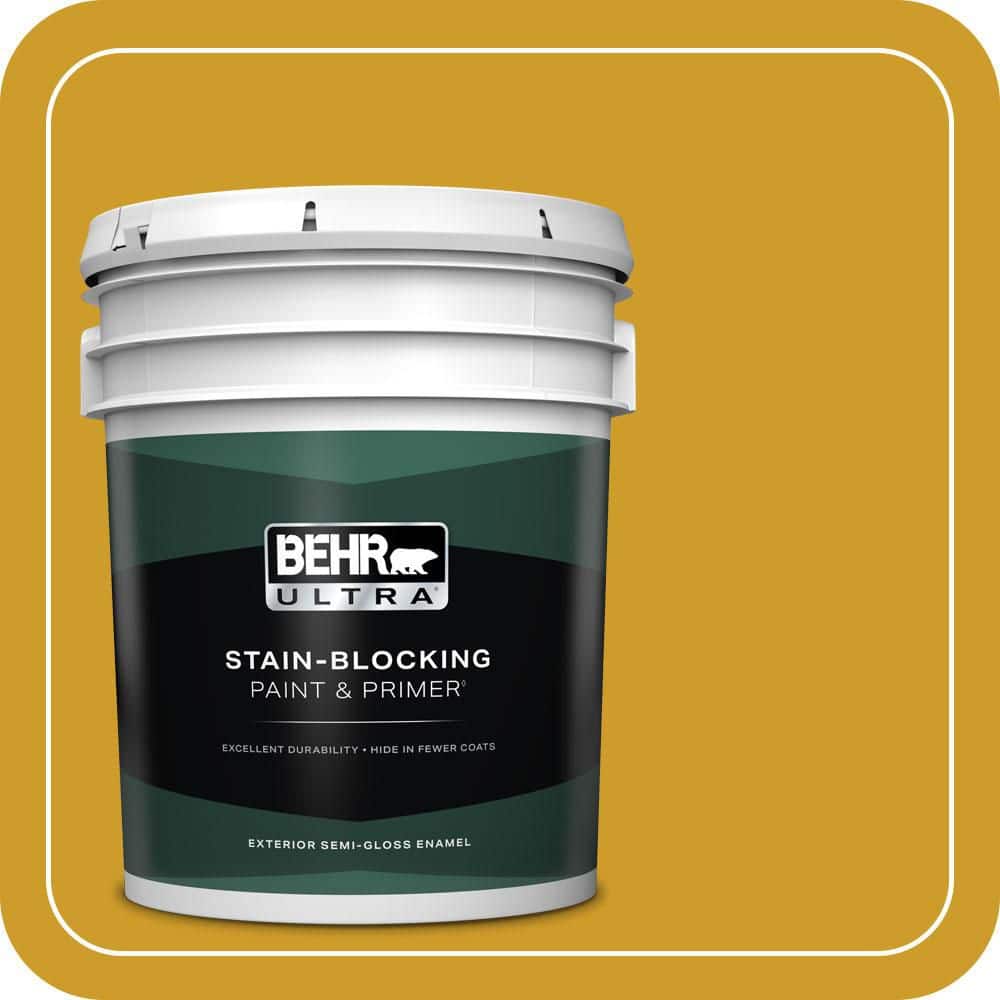 5 gal. #T16-09 Citronne Semi-Gloss Enamel Exterior Paint & Primer price history on PriceWatchPro