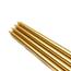 12 in. Metallic Gold Taper Candles (12-Set)