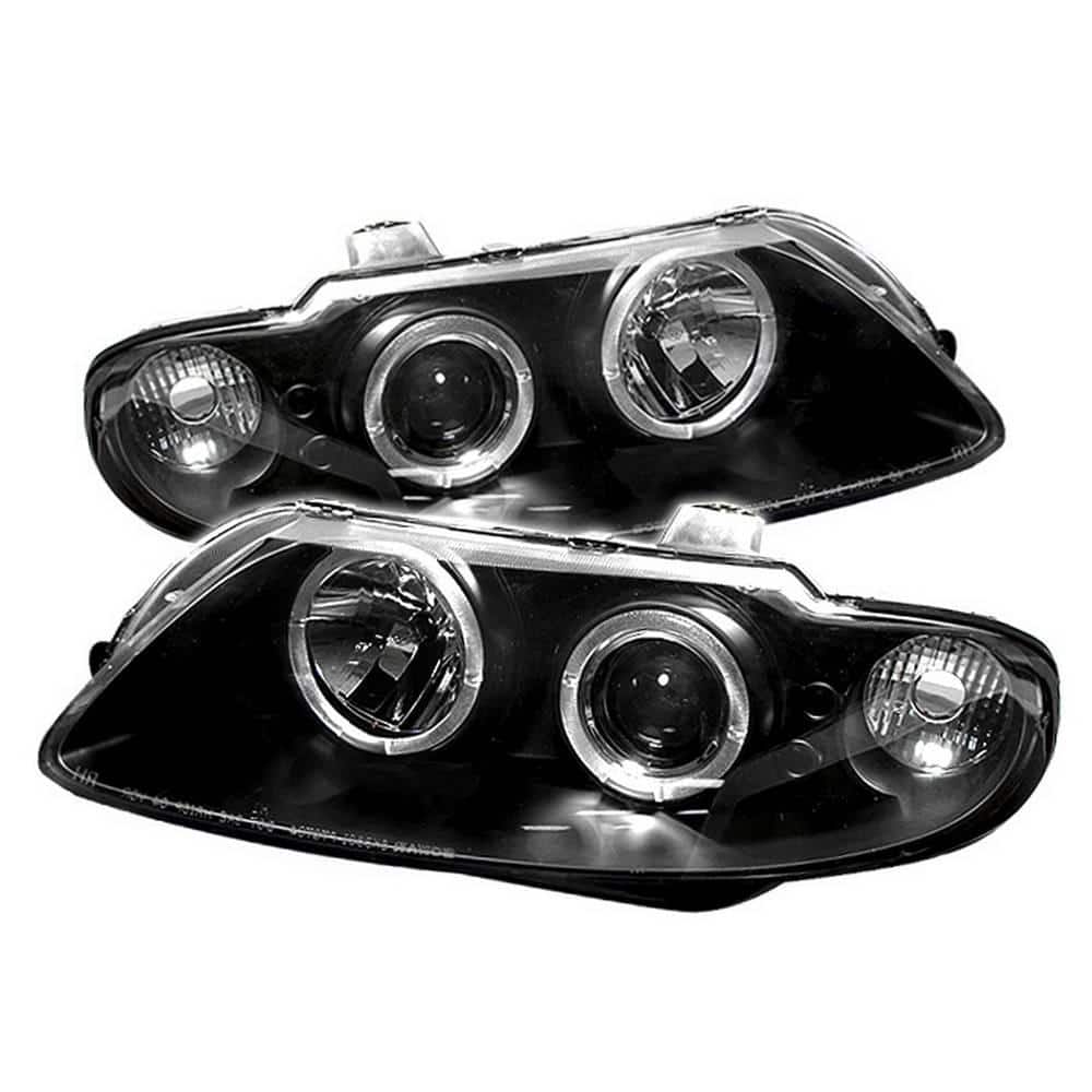 Pontiac GTO 04-06 Projector Headlights - LED Halo - LED ( Replaceable LEDs ) - Black price history on PriceWatchPro
