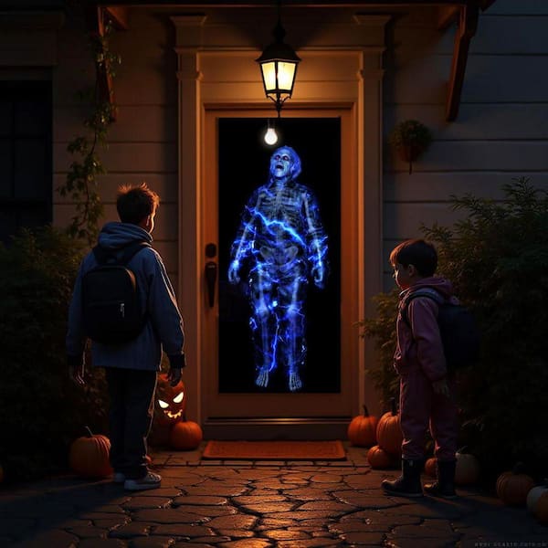 HoliScapes Atmosfx Spooky Halloween Hollusion Projector Kit - 8