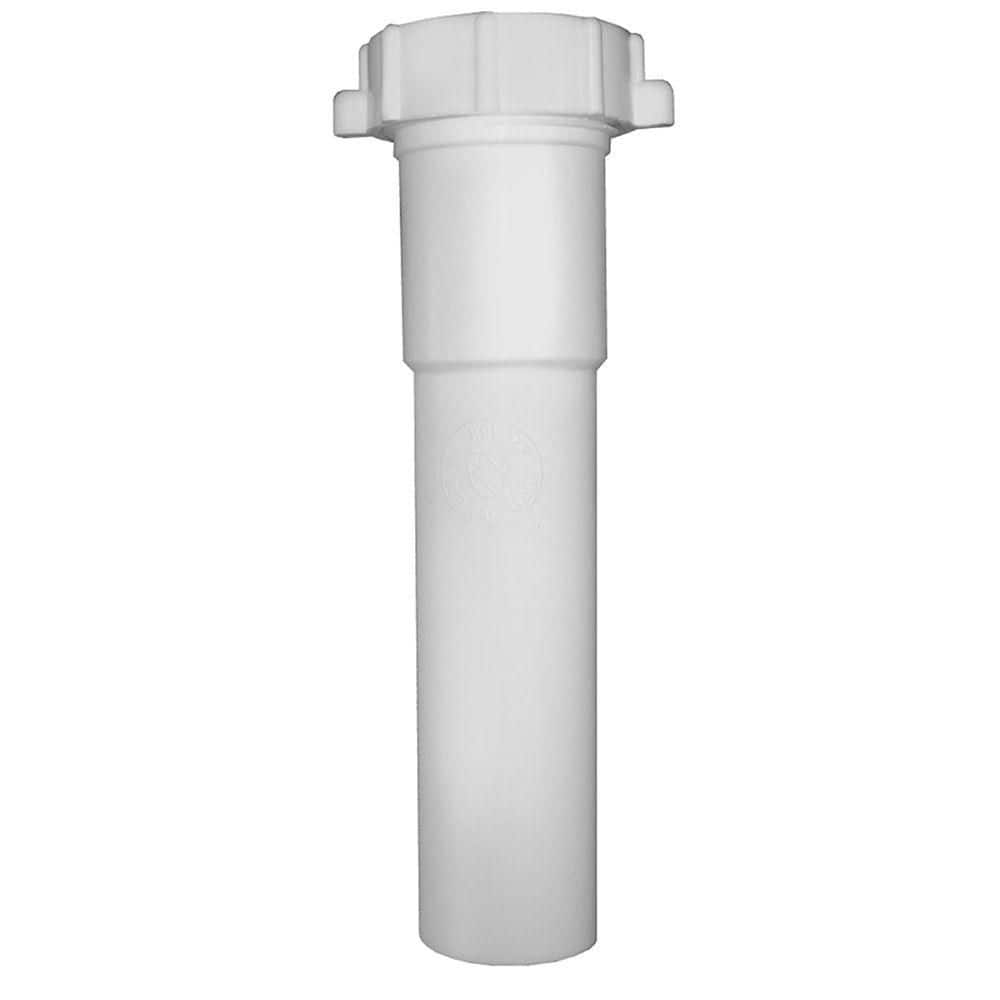 1-1/4 in. x 6 in. White Plastic Slip Joint Extension Tube price history on PriceWatchPro