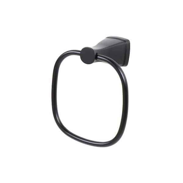 Towel ring matte black new arrivals